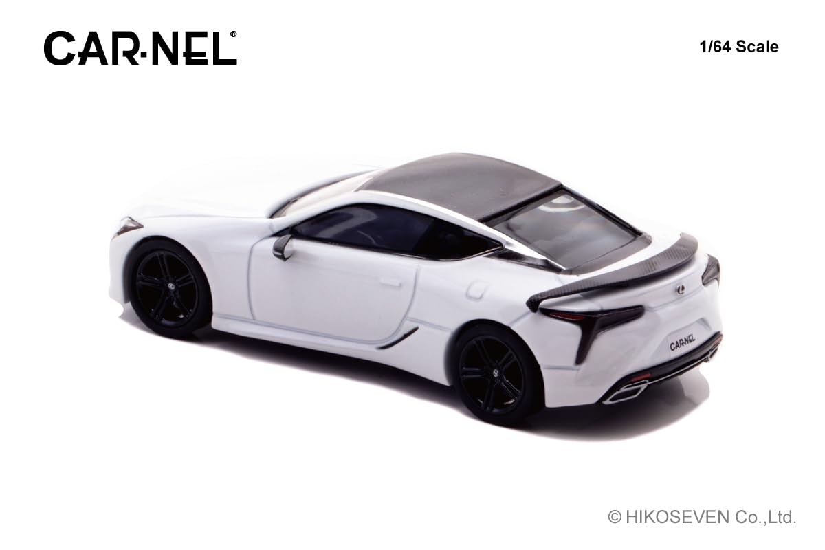 Amazon | CARNEL 1/64 レクサス LC500 AVIATION 2021 White Nova Glass